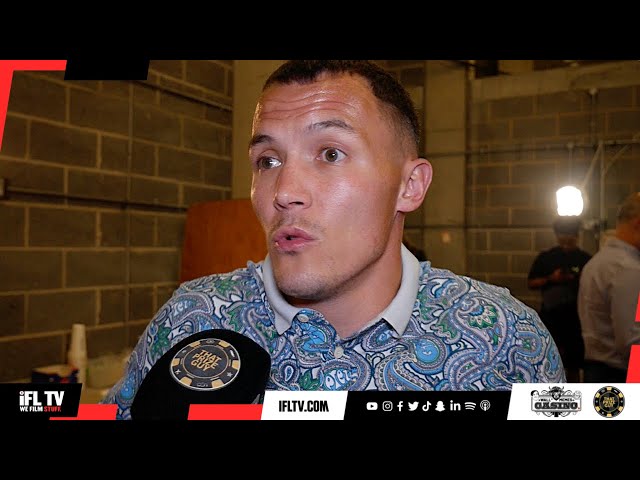 'IT KEEPS F****** NIGGLING ME!' - JOSH WARRINGTON ON LEIGH WOOD REMATCH NOT HAPPENING & CACACE FIGHT
