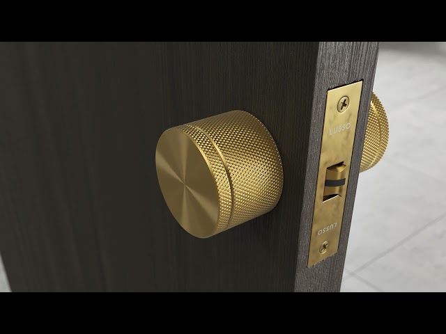 Spectre Privacy Door Handle - Unique Lock for bathrooms, kitchens and bedrooms