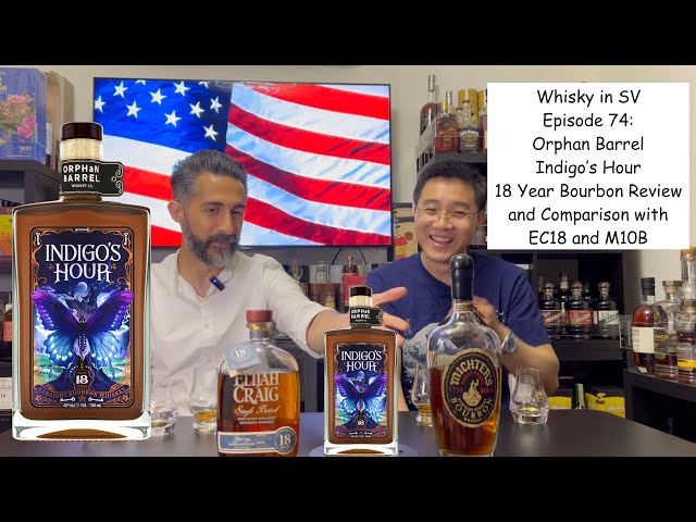 Orphan Barrel Indigos Hour 18 Year Review and Comparison with EC18 and M10B #WhiskyInSV 074
