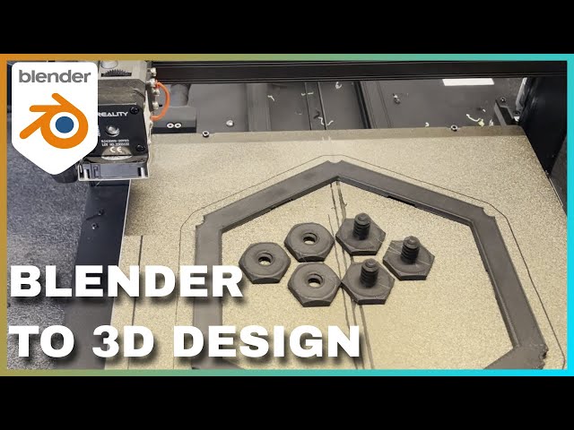 Using Blender for 3D Printing Design - Watch till the end