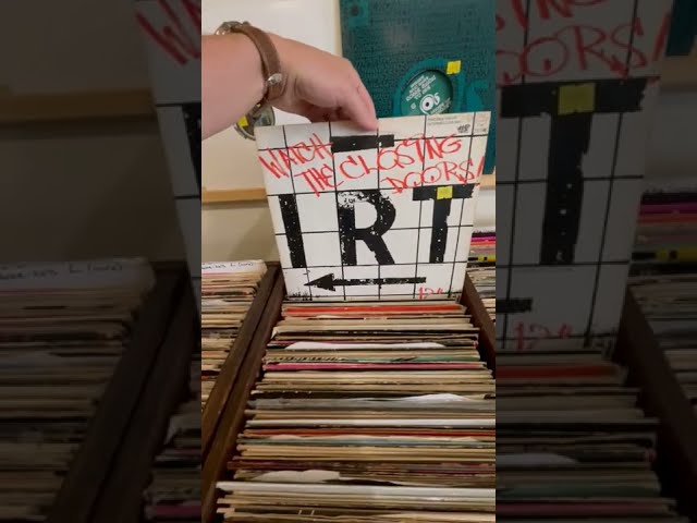 Techno & House Records For Sale In Downtown Detroit #shorts