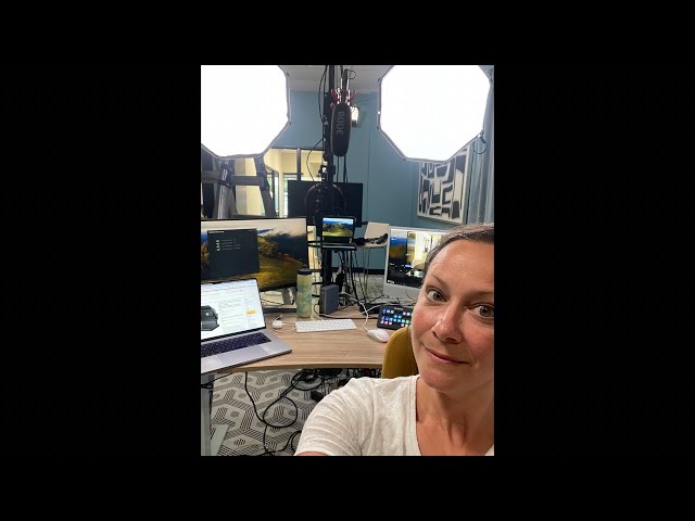 🔴 behind the scenes- 4 camera video and podcast studio