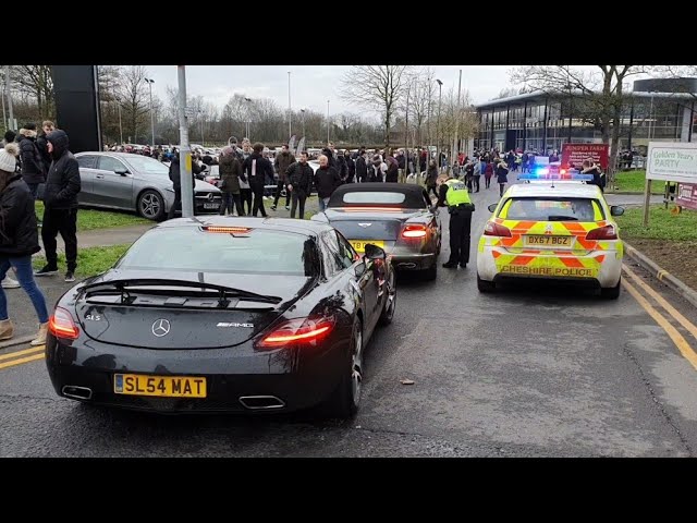 Police shut down Cheshire car meet 2020 for what ?!