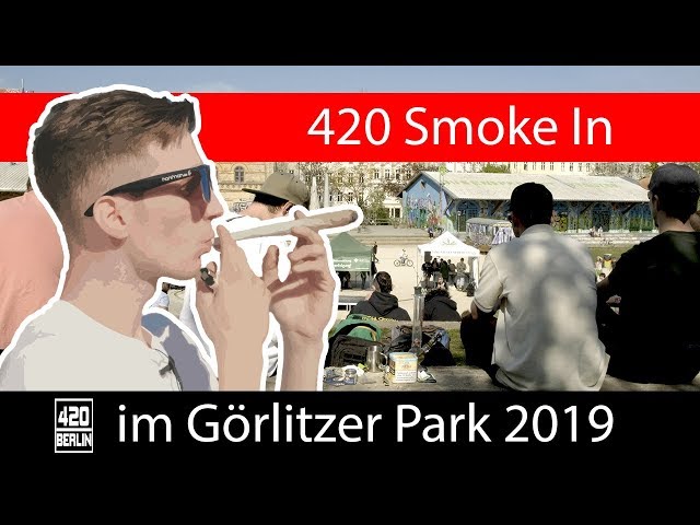 Legal kiffen im Görlitzer Park - 420 Smoke-In Berlin 2019