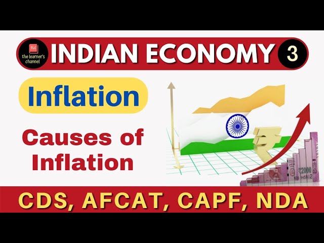 Inflation || Causes of Inflation || Part 1 || AFCAT, CDS, CAPF, and other government exams ||