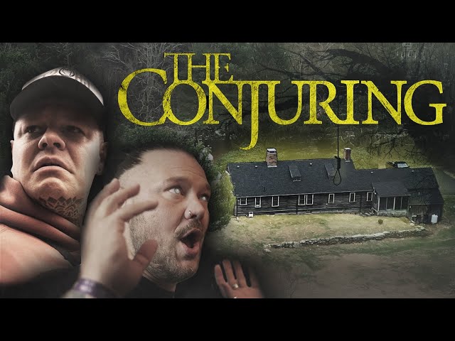 Sleeping overnight in the most Haunted House in the World! The REAL Conjuring House | Poltergeists!