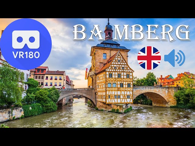 8K VR180 - Bamberg Germany (English Voiceover)