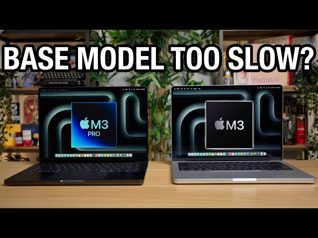 M3 MacBook Pro VS M3 PRO!