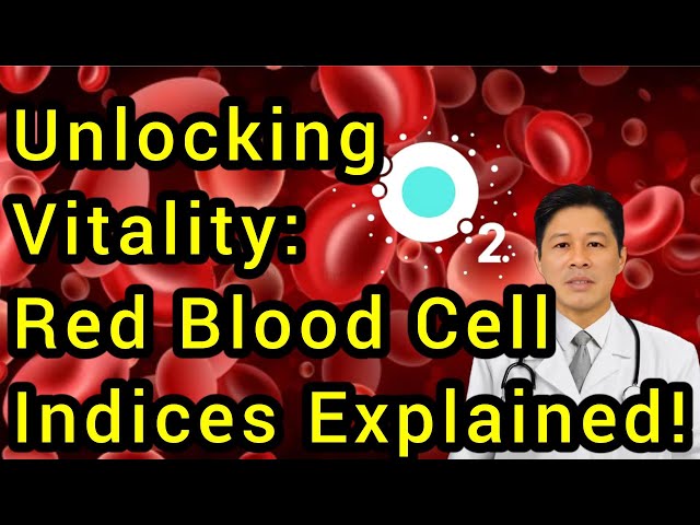 Inside the World of Red Blood Cells: Unveiling RBC Indices for Peak Vitality and Well-Being