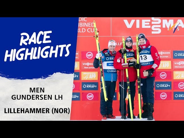 Highlights  Men Gundersen LH Lillehammer 2023 | FIS Nordic Combined World Cup 23-24