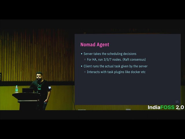 Self hosting applications with Nomad | Karan Sharma | IndiaFOSS 2.0 | FOSS United