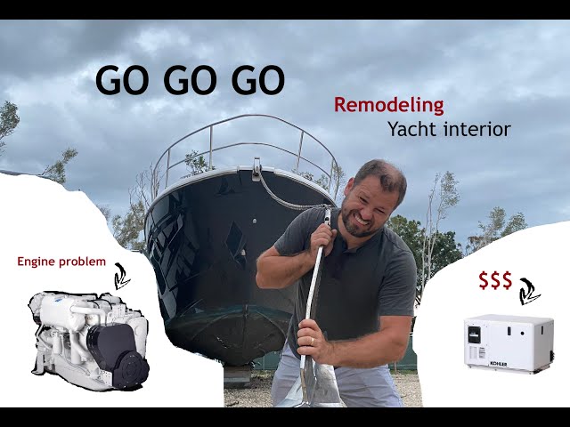 Yacht restoration project - interior remodel - Vlog 13