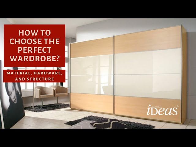 How to choose the perfect wardrobe? Shapes, hardware, styles, and material.