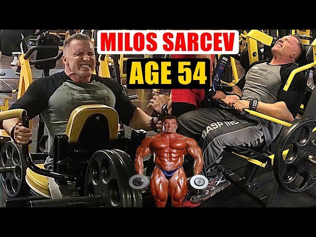 Legend Milos Sarcev At Age 54 Still Working Out Consistently - Milos "The Mind" Sarcev