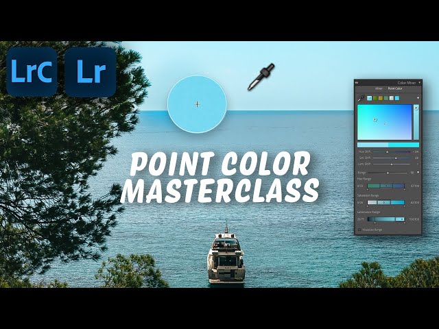 How to use POINT COLOR (Lightroom Classic Tutorial)