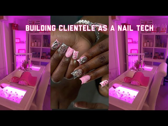How To Build Clientele as a Nail Tech | TikTok Compilation