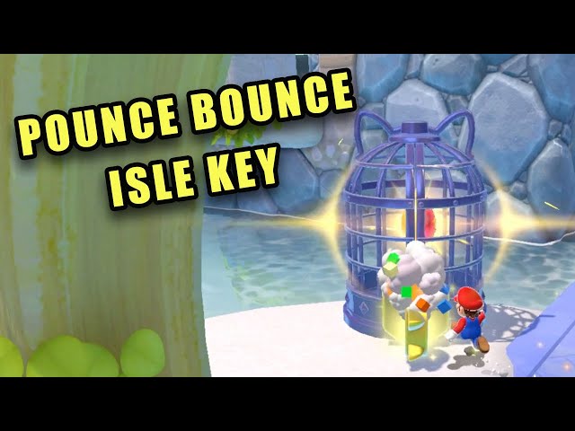 Bowser's Fury Pounce Bounce Isle Key to the Cat Shine - Super Mario 3D World + Bowser's Fury Switch