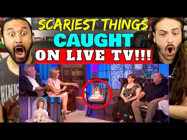 SCARIEST THINGS CAUGHT ON LIVE TV - REACTION!
