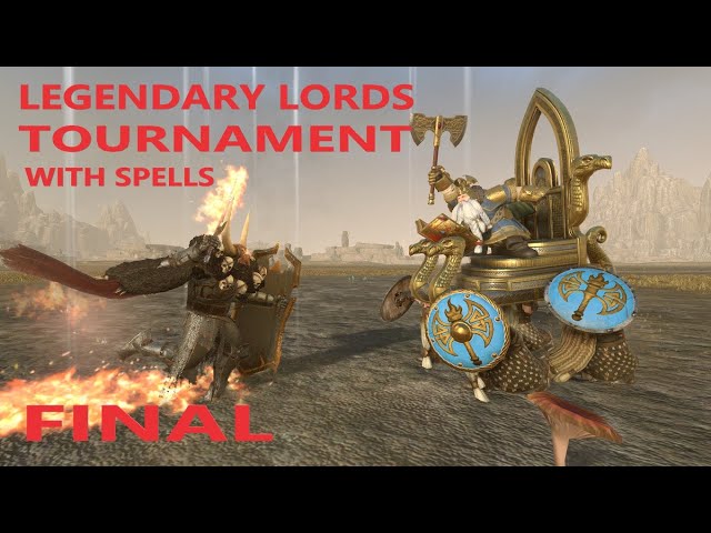 Legendary Lords Tournament (with spells). Final part. Total War Warhammer 2