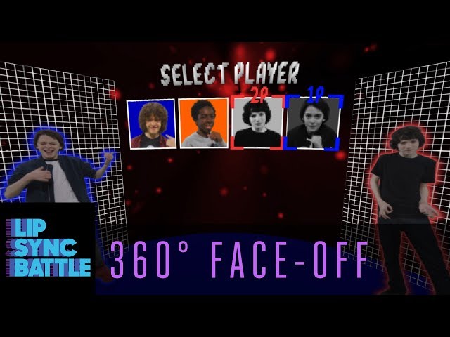 The Cast of Stranger Things 360° Face-Off | Lip Sync Battle