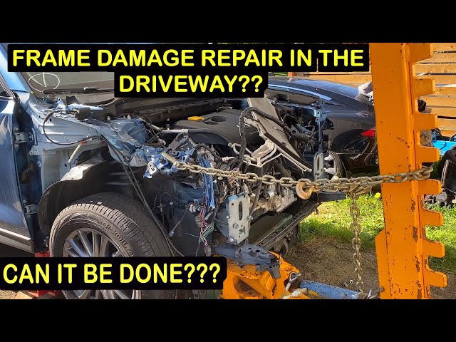 ✅Frame Repair in the Driveway with Great Results? Let's find out !!