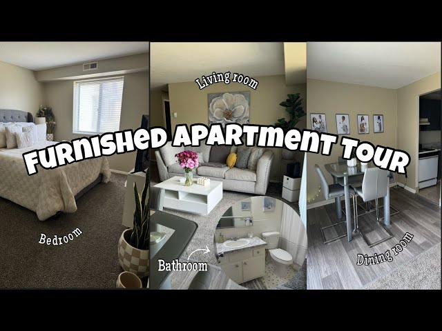 LOW INCOME FURNISHED APARTMENT TOUR