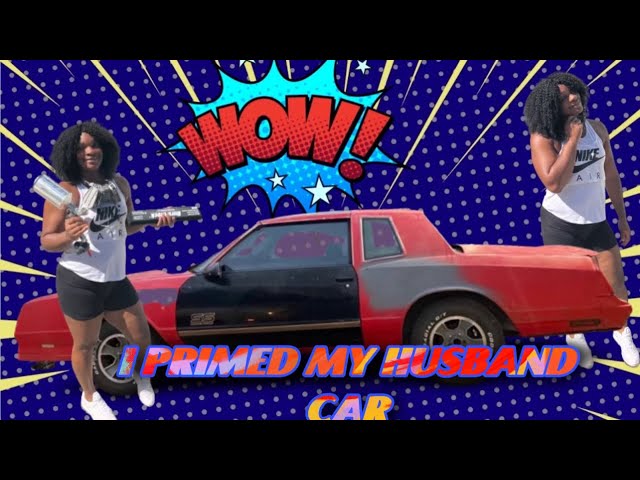 88 T-Top Monte Carlo SS body primed by my wife