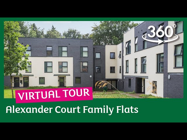 Alexander Court Family Flats 360° Virtual Tour - University of Stirling Accommodation