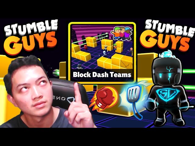 Live Stumble Guys | Freestyle Mode In Block Dash Team Let's Go #stumbleguys