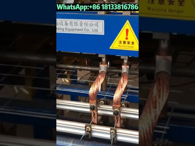 Wire mesh welding machine #shorts #youtube #wiremeshweldingmachine