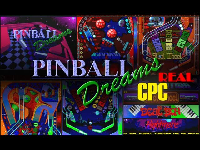 Amstrad CPC - Pinball Dreams (Real Machine)