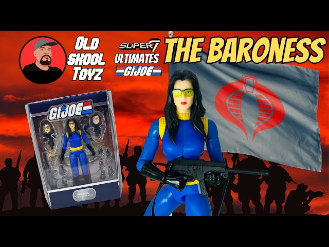 Super 7 GI Joe Ultimates The Baroness