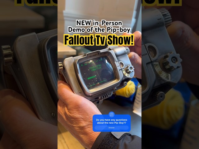 I got my hands on the Pip-Boy from Fallout Tv Show!