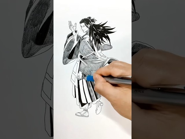 Speed drawing StickMan Jujutsu Kaisen Transformation #shorts #anime #drawing #JujutsuKaisen