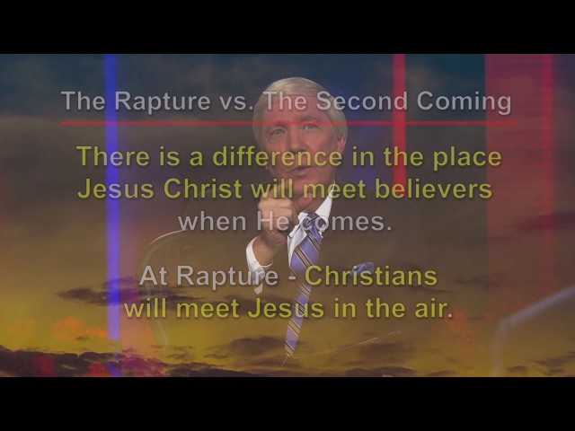 Where will Jesus meet believers at the rapture vs the second coming?
