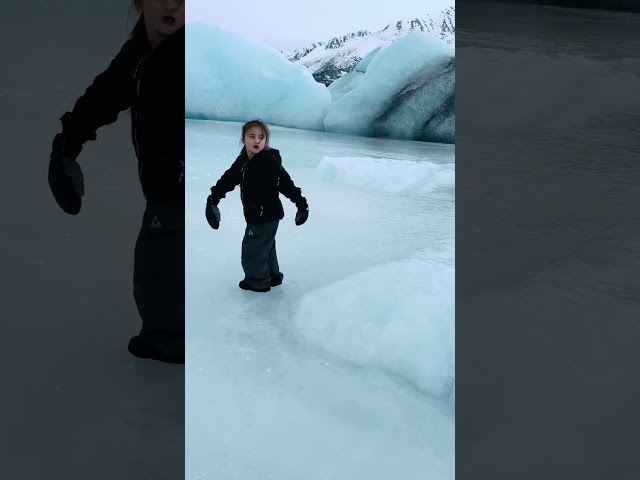 The BEST Day Ever: Knik Glacier Adventure with Cuteness Overload!❄️ #glacier #alaska #cuteness #best