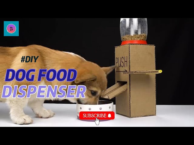 How to make Dog Food Dispenser