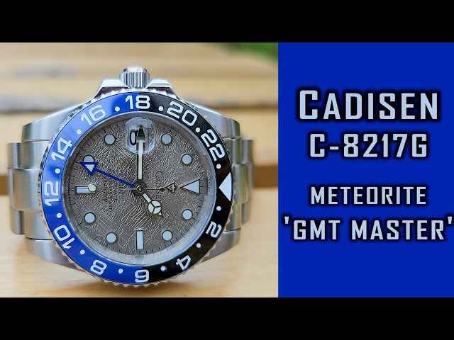 Cadisen "GMT Master" automatic C-8217M watch review using NH34 #cadisen  #gedmislaguna #watchreview