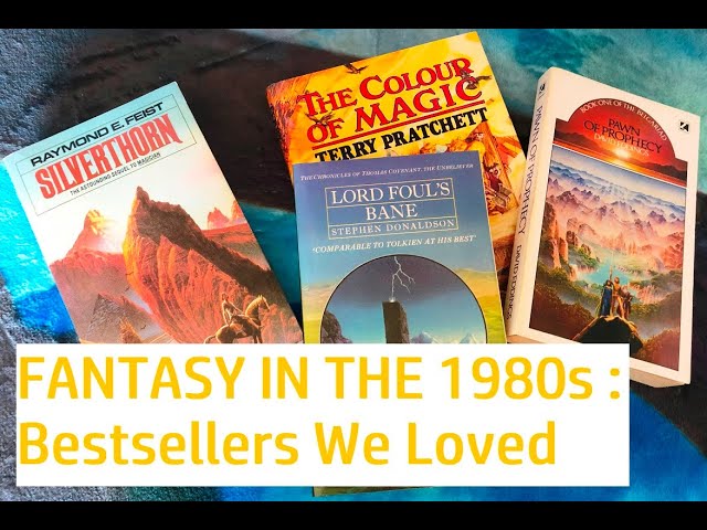1980s FANTASY BOOKS: A Bookseller's Nostalgic Memories of Bestsellers #fantasybooks #fantasy