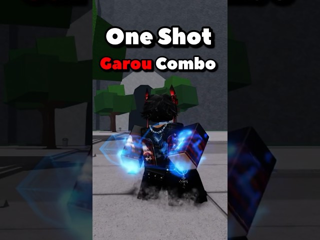 ONE SHOT GAROU COMBO (Twisted) | The Strongest Battlegrounds