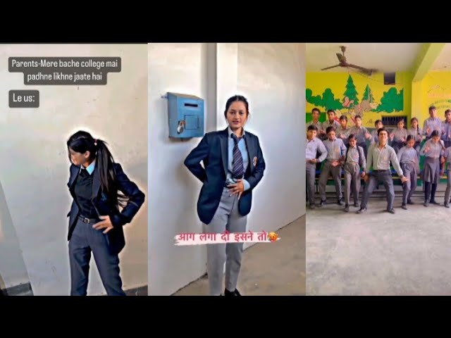 first day in my school 😂 Patli kamariya mori #funny #funnyvideo #patlikamariya #trending #viral