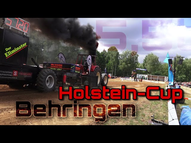 10.7.2022 Biggest IH Trecker Holstein Cup 5,5t Standard Behringen Tractor Pulling Germany