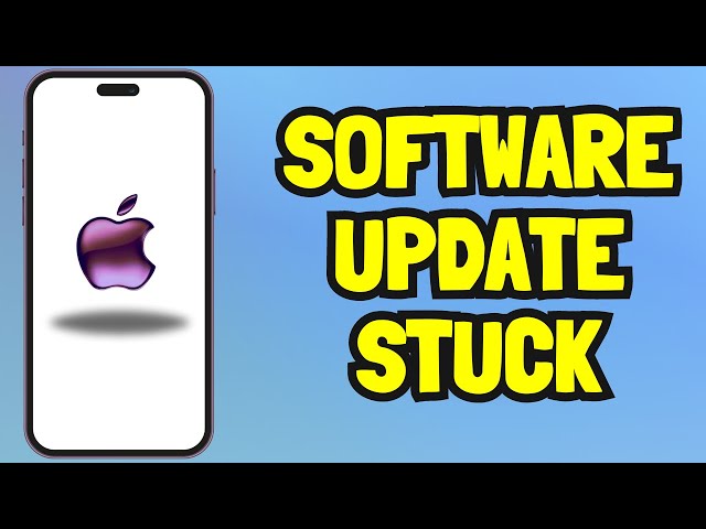How to fix iphone stuck on Software Update Complete Screen