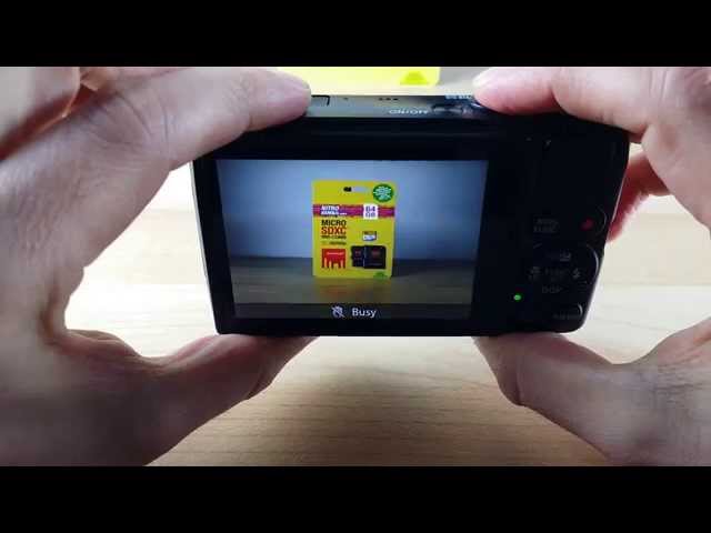 Slow SD card vs Fast SD card. Canon S120 speed test.