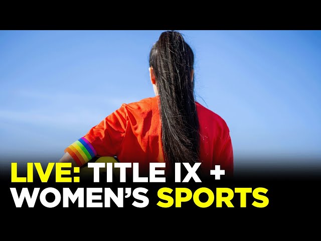 Watch live: Johnson leads panel discussion on Title IX, women’s sports