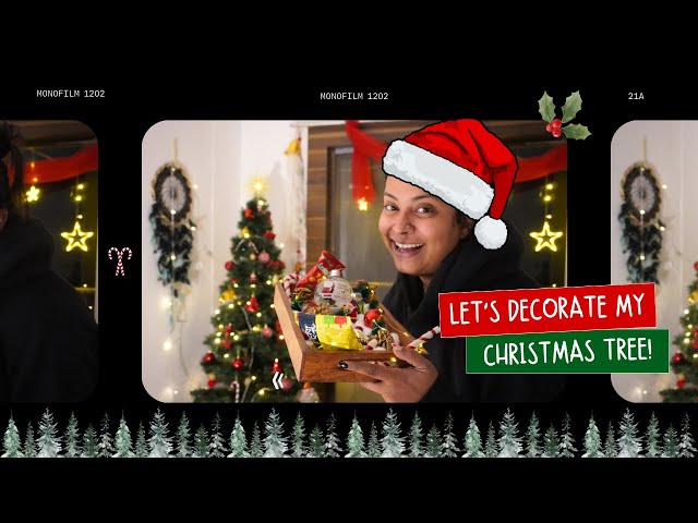 #timelapse || Let's decorate my Christmas tree together! #vlogmas