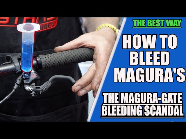 How to get a Hard Magura brake feel by bleeding the best way.