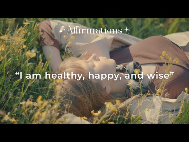 30 minutes Positive Affirmations to attract Wealth, bring Love, health 🌿 attractive frequency