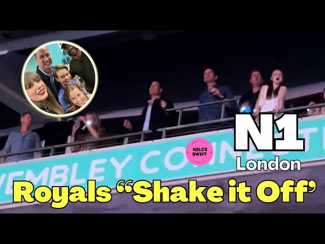 Prince William DANCES Like Crazy to Taylor Swift “Shake It Off” during Eras Tour London Night 1