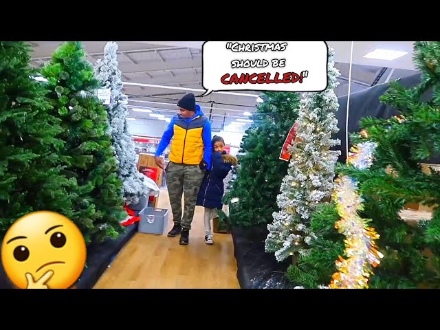 SHOPPING FOR OUR 'DREAM' CHRISTMAS TREE🎄Christmas Tree Shopping Vlog 2021